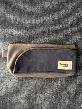 Yea Moko Reserve Canvas Pencil Case / Travel Organizer Pouch
